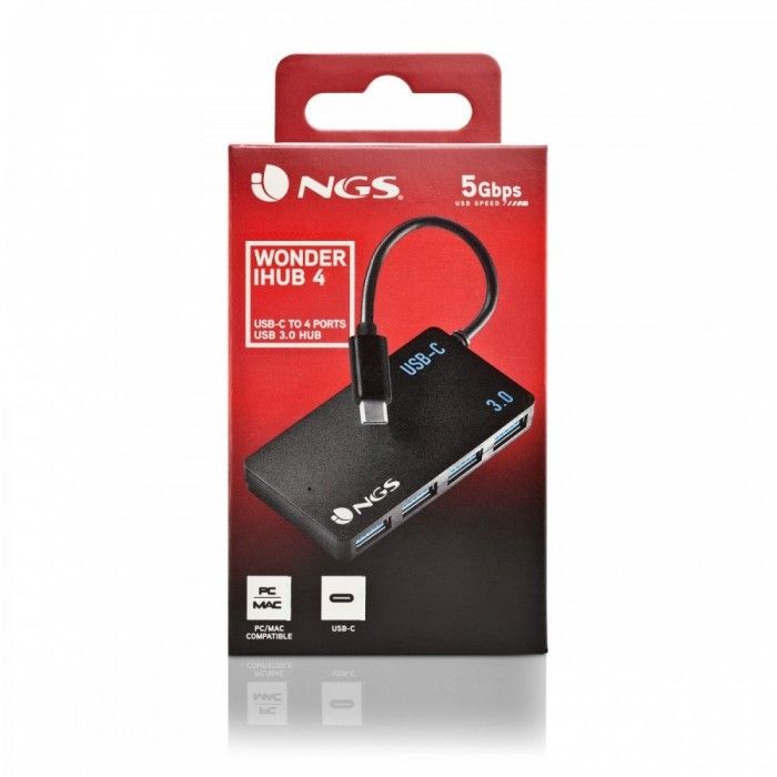 Hub Usb-C To 4 Portas Usb3.0 Wonderihub4