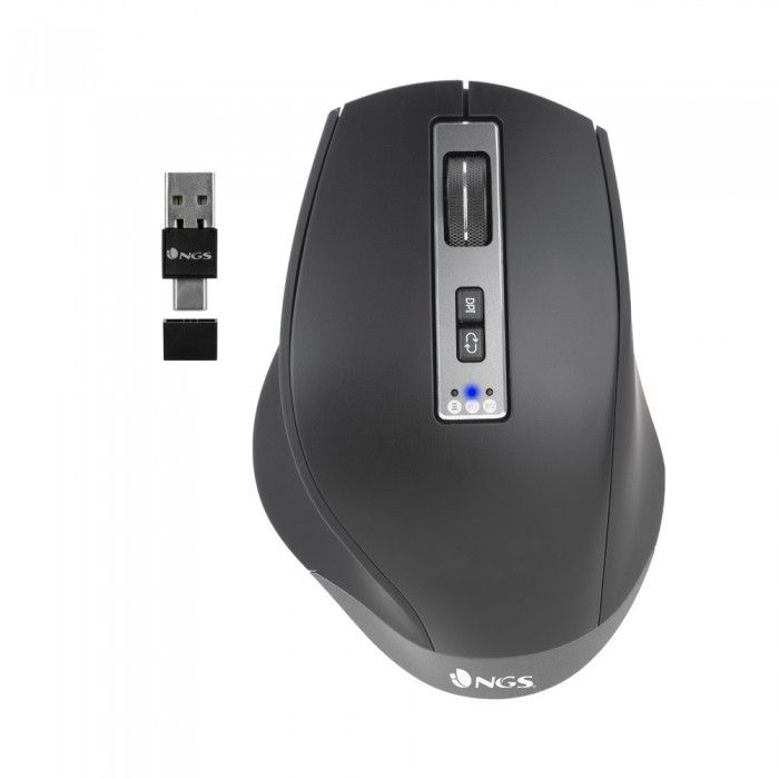 Wireless Rechargeable Multimode Mouse - Black