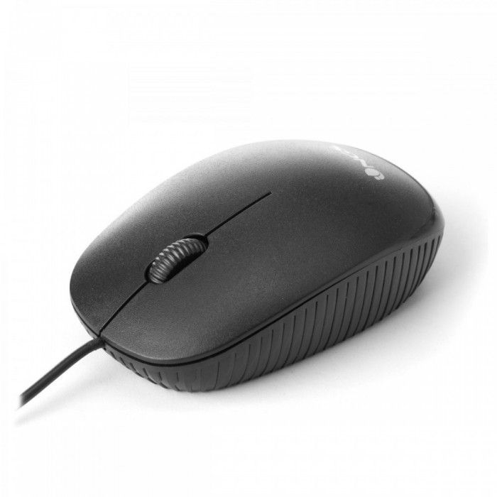 Ratotico c / fio 1000 DPI roda tamanho padro - Preto