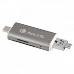 Leitor de Cartes 5 em 1 Tipo -C - USB/Micro-USB
