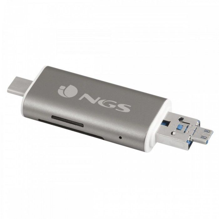 Leitor de Cartes 5 em 1 Tipo -C - USB/Micro-USB