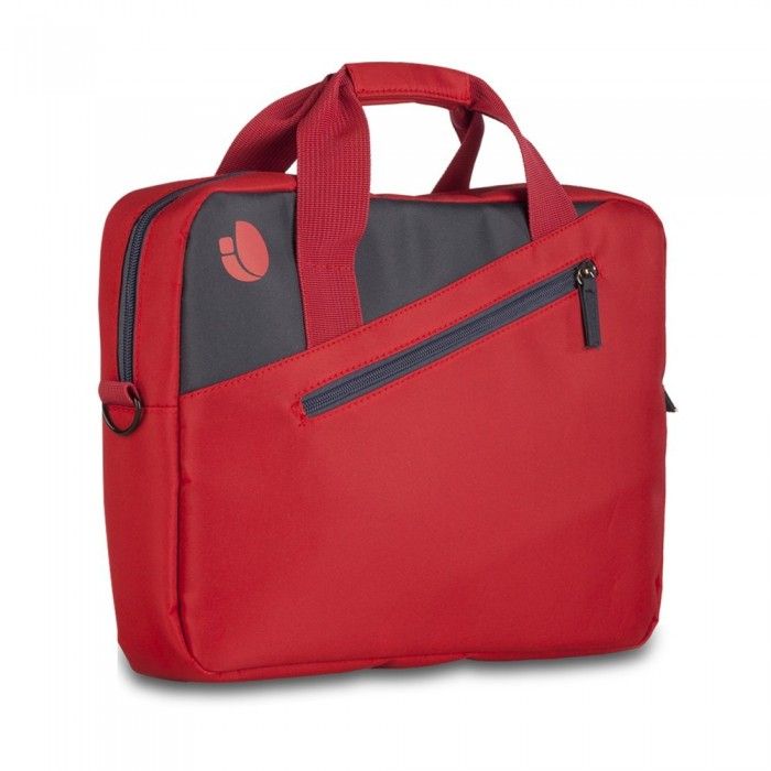 Mala porttil 15.6 COM BOLSO EXT.VERMELHO