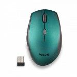 Rato S/ Fios Ergonomico Silencioso Bee Blue Usb