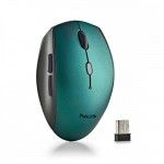 Rato S/ Fios Ergonomico Silencioso Bee Blue Usb