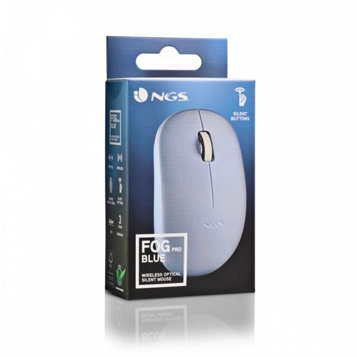 Rato S/ Fios Fog Pro Blue Usb 1000Dpi