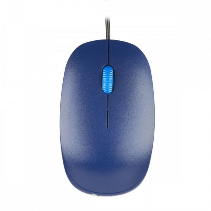 Rato Desktop Optico Wired Rato 1000 DPI Scroll Regular Size - Azul
