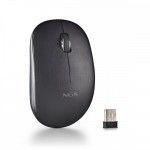 Rato s/ Fios Fog Pro Preto Usb 1000Dpi