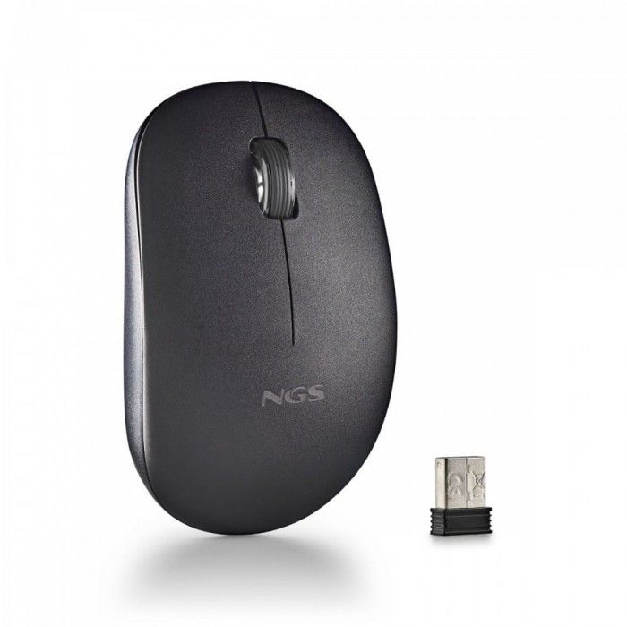 Rato s/ Fios Fog Pro Preto Usb 1000Dpi
