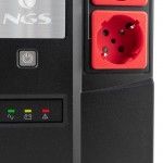UPS SAI Fortress Bunker 600VA AVR 6 Tomadas