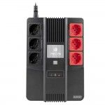 UPS SAI Fortress Bunker 600VA AVR 6 Tomadas