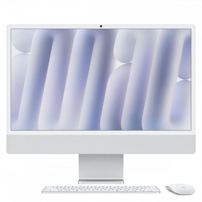 iMac Nanotextura M4 10c-10c 16GB/256GB Prateado