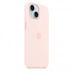 iPhone 15 Silicone Rosa-claro