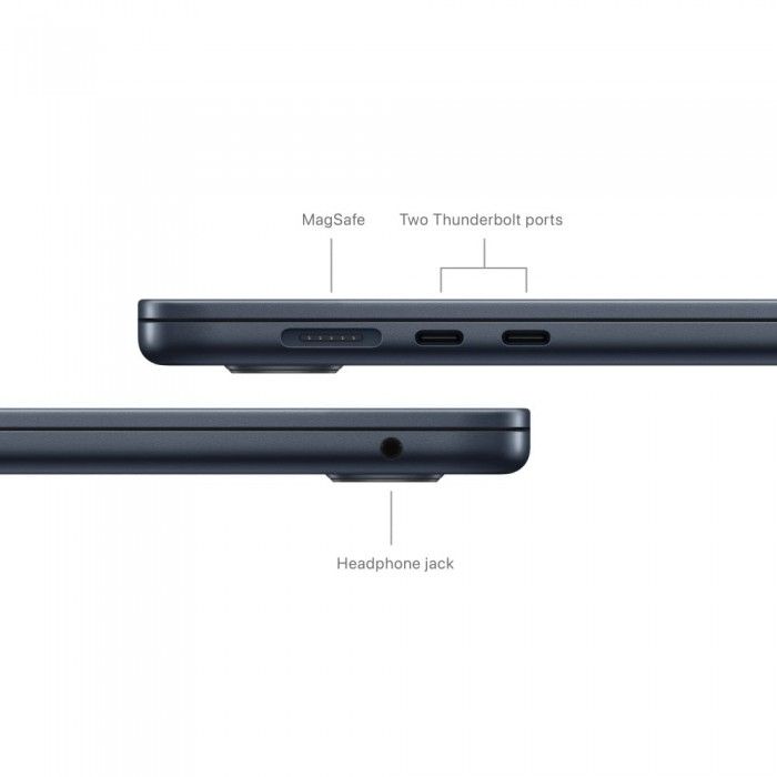 MacBook Air 15 M3 8c/10c 24GB 512GB Meia-noite