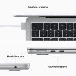 MacBook Air 13 M2 8c/8c 16GB 256GB Prateado