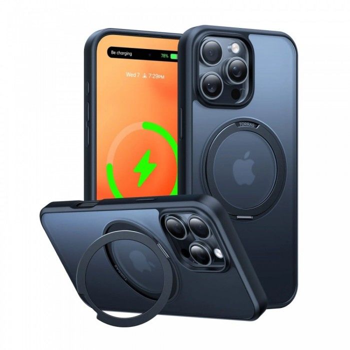 Capa Ostand Pro Series p/ iPhone 16 Pro Max - Black