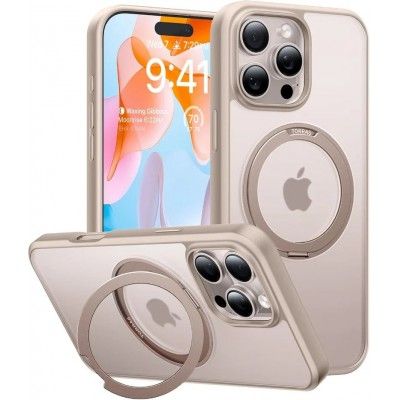 Capa Ostand Pro Series p/ iPhone 16 Pro Max - Desert Gold