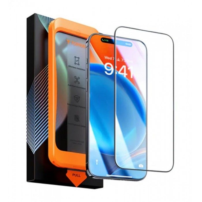 Protetor Ecr Vidro Temperado Clear iPhone 16 Pro Max - Install Master