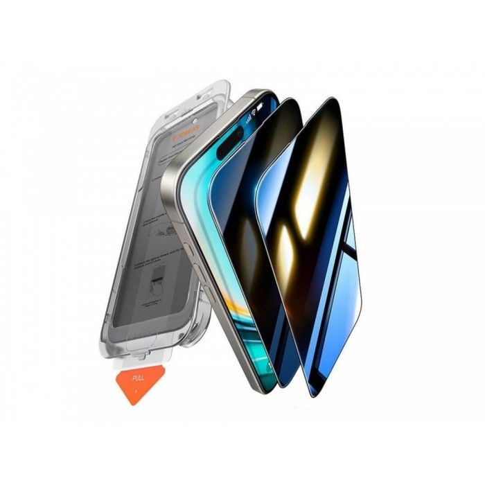 Protetor de Ecr Privacy Vidro Temperado GlassGo para iPhone 16 Pro Max