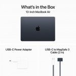 MacBook Air 13 M3 8c/8c 16GB 256GB Meia-noite