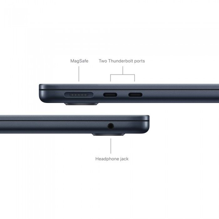 MacBook Air 13 M3 8c/8c 16GB 256GB Meia-noite