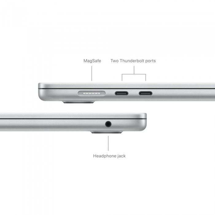 MacBook Air 15 M3 8c/10c 16GB 256GB Prateado