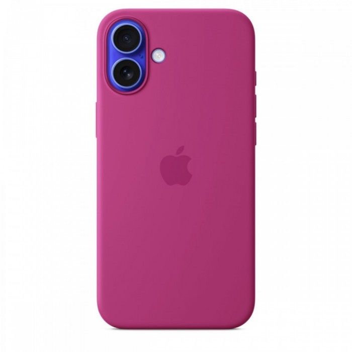iPhone 16 Plus Silicone Fcsia