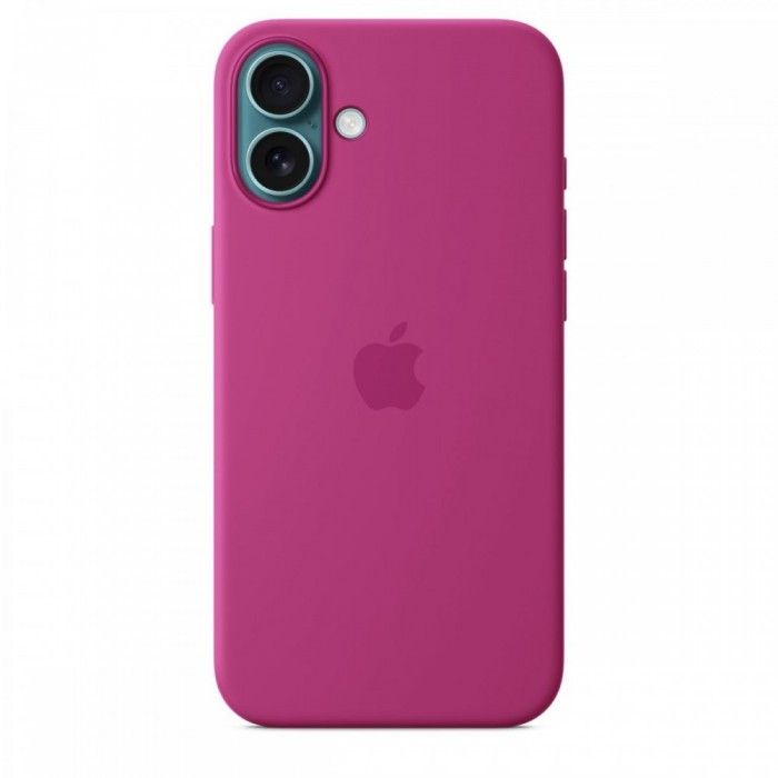 iPhone 16 Plus Silicone Fcsia