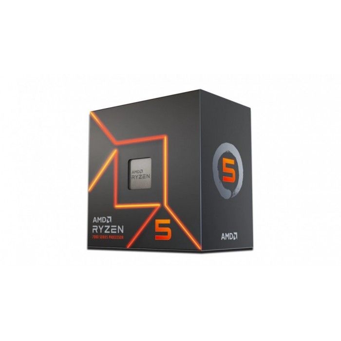 Processador Ryzen 5 7600 6 Core c/ Turbo 5.2GHz 38MB Skt AM4