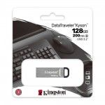 Pen DataTraveler DTKN 128GB USB 3.2 Gen1 Prateado