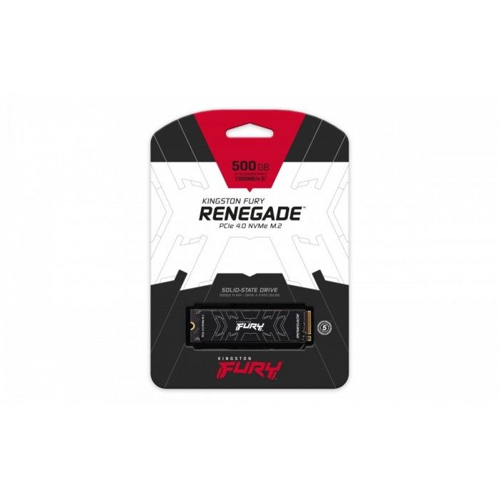 SSD M.2 500GB NVMe PCIe 4.0 FURY Renegade