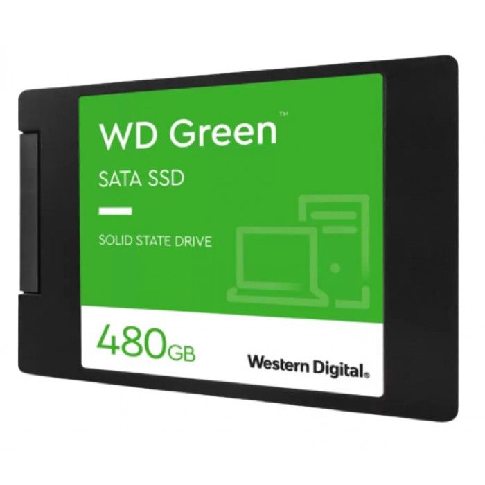 SSD WD Green WDS480G3G0A 480 GB 2:5P Sata/600
