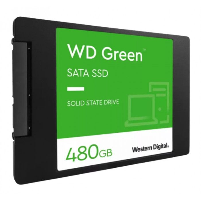 SSD WD Green WDS480G3G0A 480 GB 2:5P Sata/600