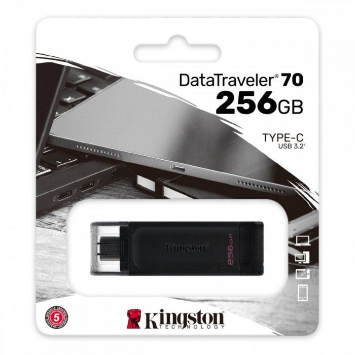 Pendrive DataTraveler 70 256GB USB 3.2 Type C