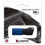 Pendrive DataTraveler DTXM 64GB USB 3.2 Gen1 Azul