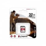 Carto Memria Kingston Canvas React Plus C10 UHS-II U3 V90 SDHC 32GB