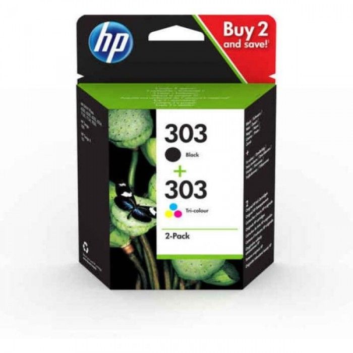 Tinteiro HP 303 MultiPack Black/Color - 3YM92AE