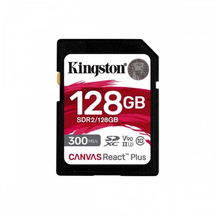 Carto de Memria Canvas React Plus C10 UHS-II U3 V90 SDXC 128GB