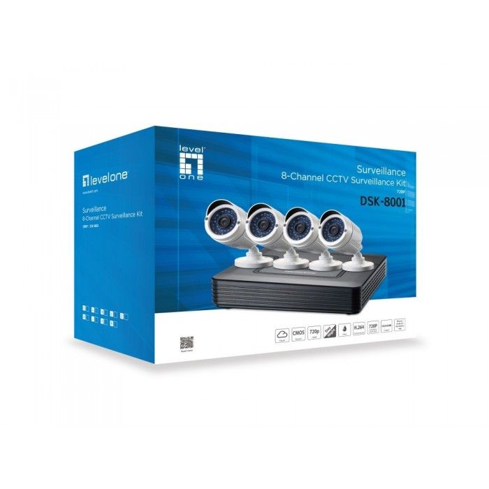 Kit de Videovigilncia 8 Canais