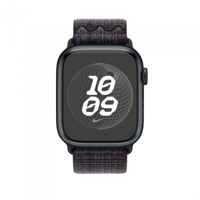 45mm Preto/Azul Nike Loop