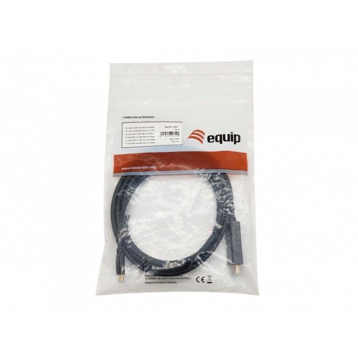 Equip 133413 Adaptador de cabo de vdeo 3 m USB Type-C HDMI Type A (Standard) Preto