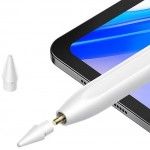 Pencil Smooth Writing 2 Stylus With Led Indicators Branco