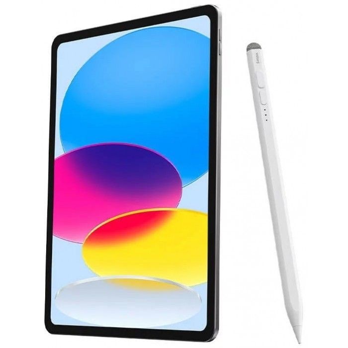 Pencil Smooth Writing 2 Stylus With Led Indicators Branco
