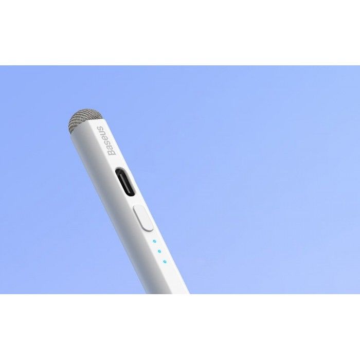 Pencil Smooth Writing 2 Stylus With Led Indicators Branco