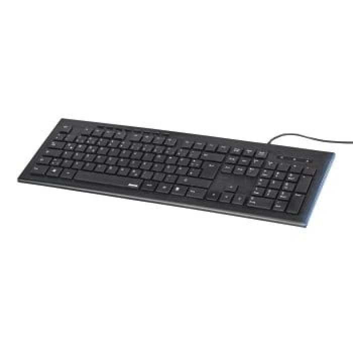 TECLADO ANZANO, MULTIMDIA, COM FAIXAS de LUZ LATERAIS