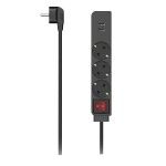 Extenso Elctrica PWR-St 3W 1.4M USB-A 17W Sw Sh B