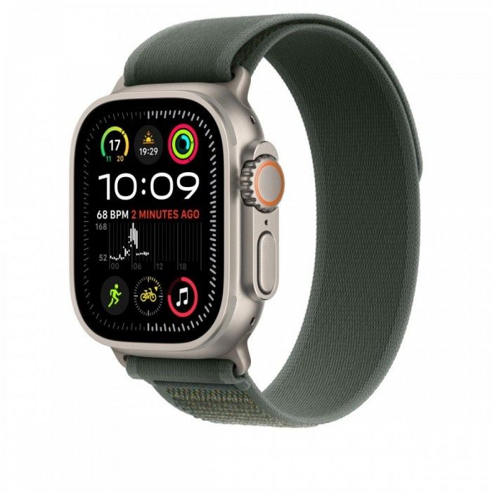 49mm Verde Trail - M/L - Acabamento Titnio Natural