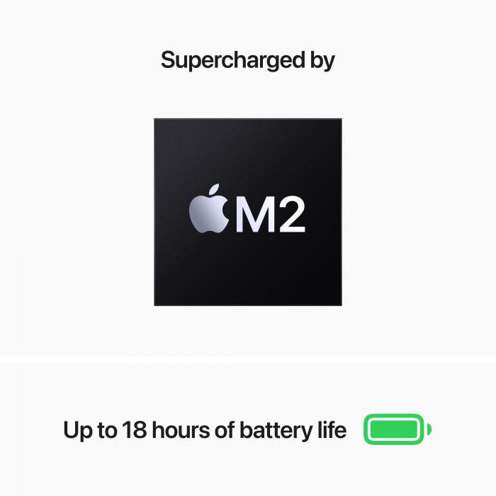 MacBook Air M2 CPU 8-core GPU 8-core 256Gb Meia-noite