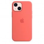 Capa Silicone/MagSafe iPhone 13 Mini Toranja rosa