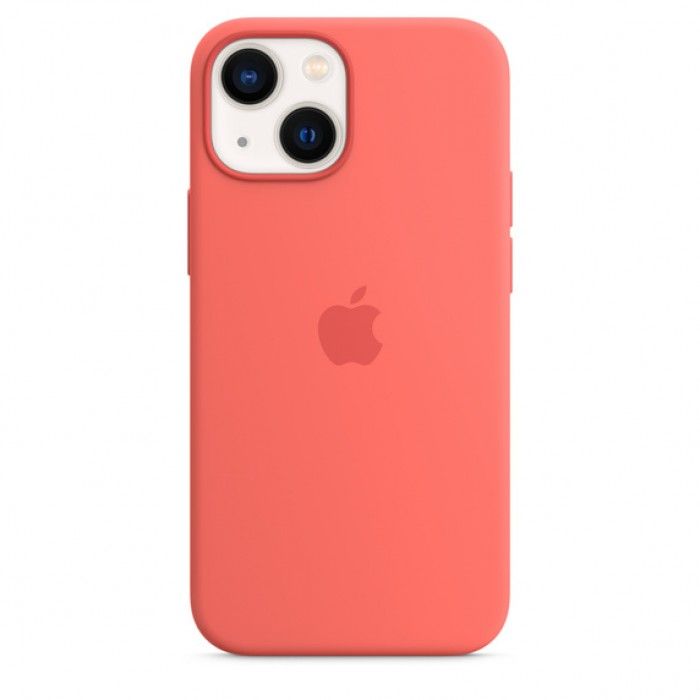 Capa Silicone/MagSafe iPhone 13 Mini Toranja rosa