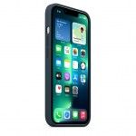 Capa em silicone c/ MagSafe Para iPhone 13 Pro - Azul abissal